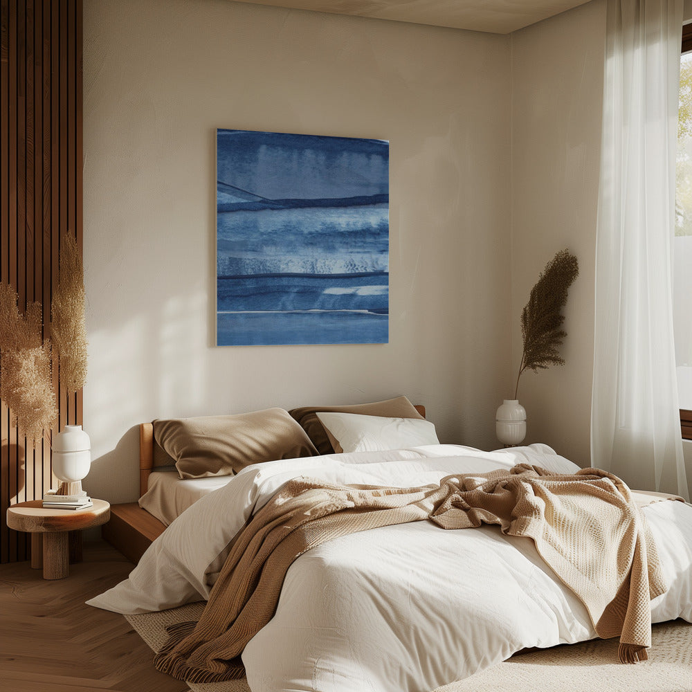 Blaue Serenade | Leinwand