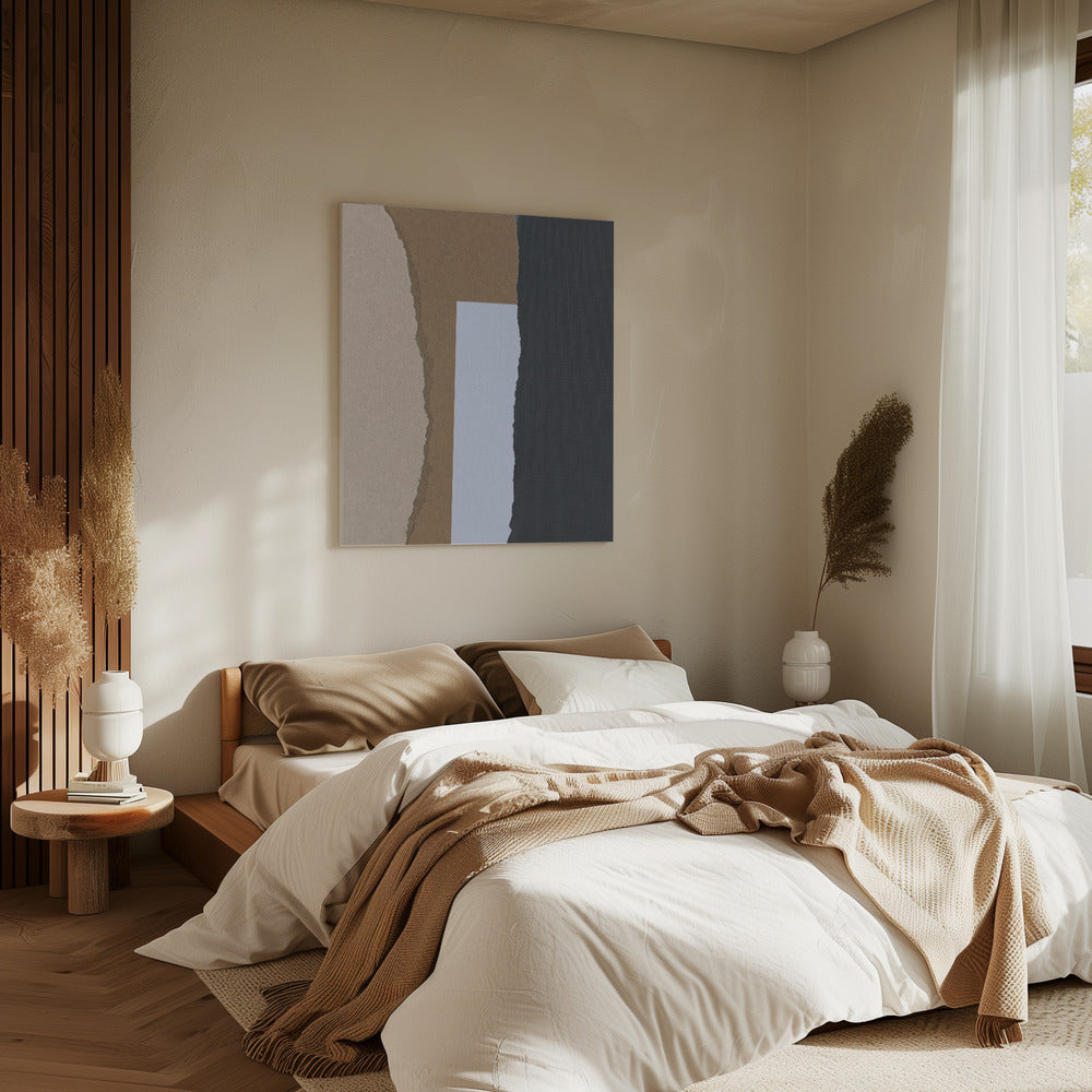Zerrissenes Papier 3 | Leinwand