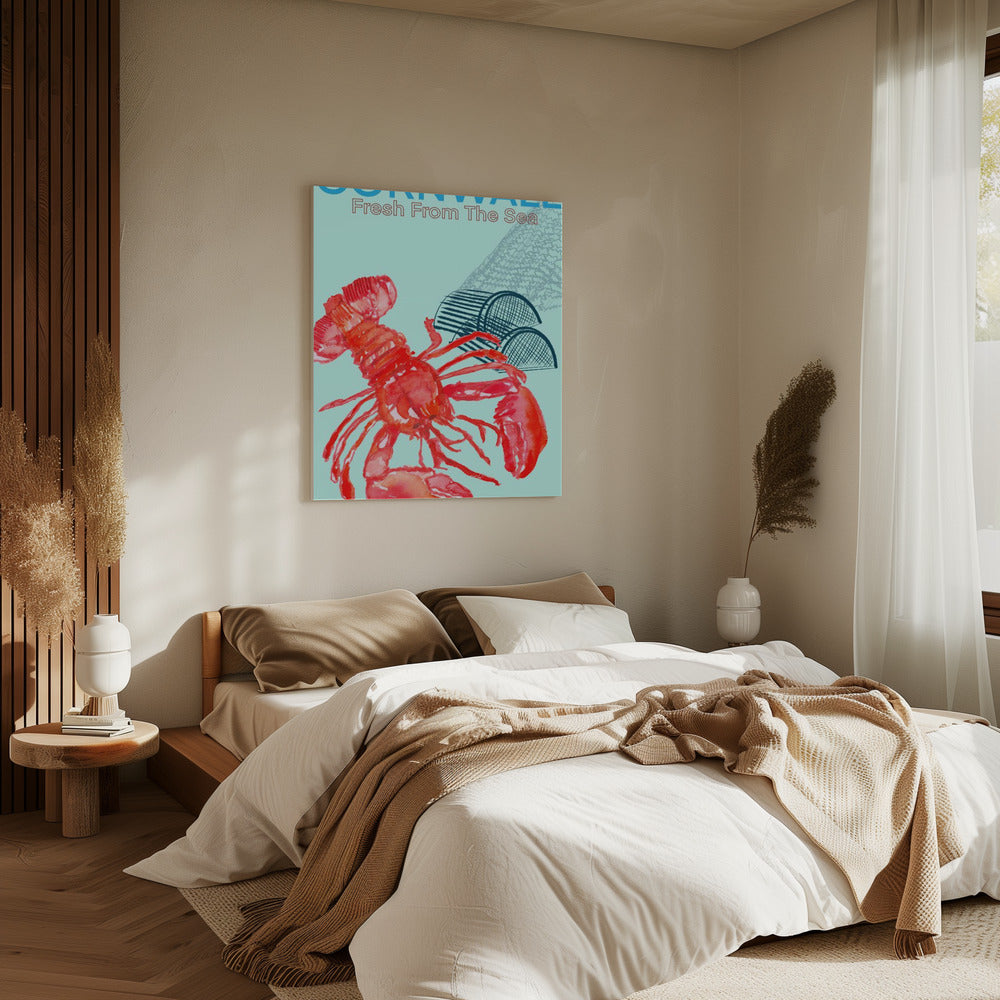 Cornwall Frisch vom Meer Poster | Leinwand