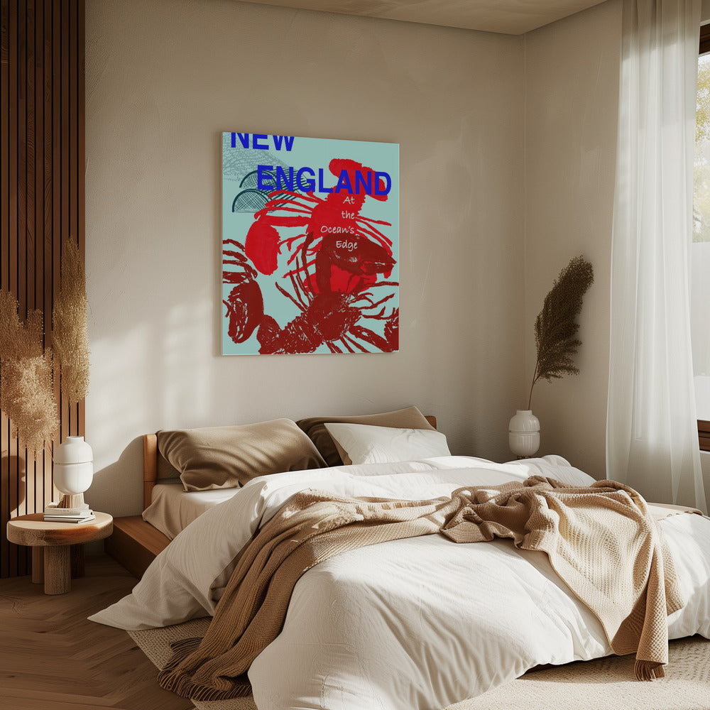 New England Poster | Leinwand
