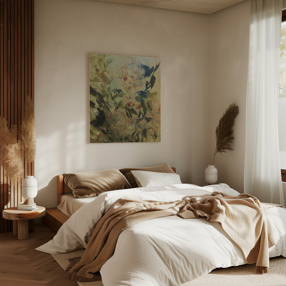 Vintage Blumen | Leinwand