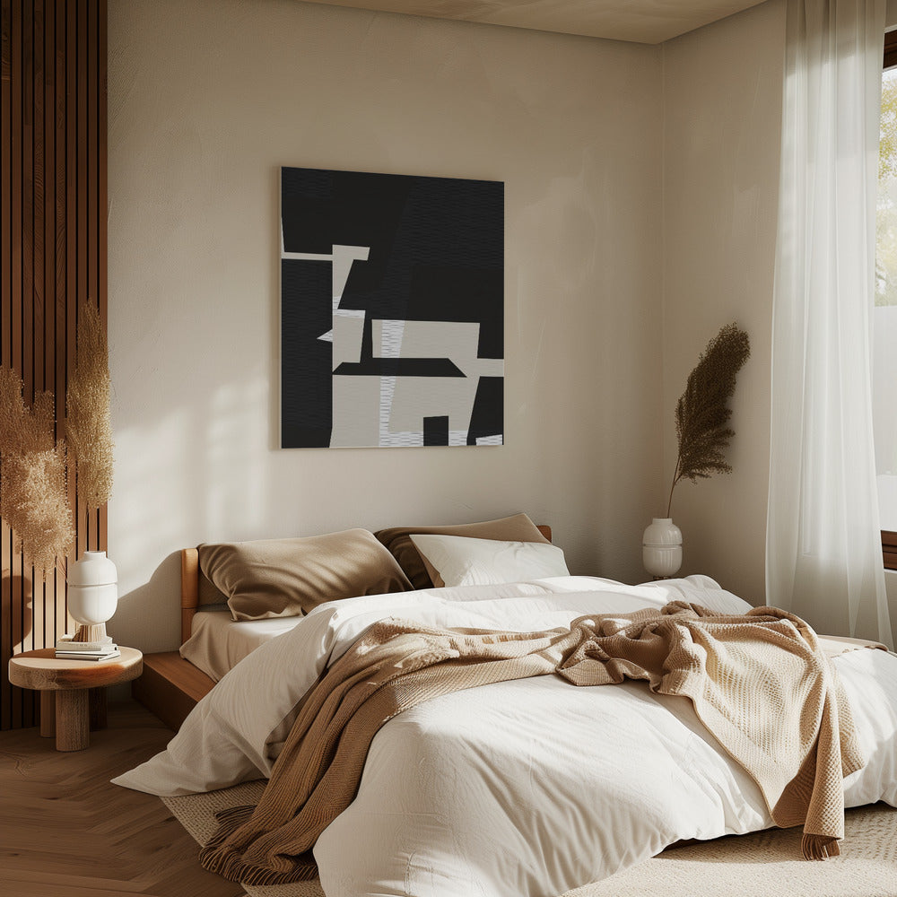 Minimalistisches Gewebe 3 | Leinwand