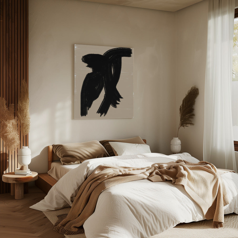Schattenhafte Eleganz | Leinwand