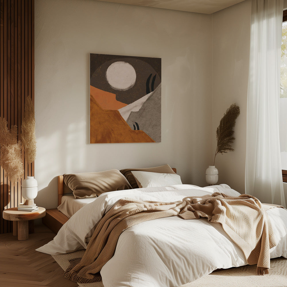 Mondlandschaft | Leinwand