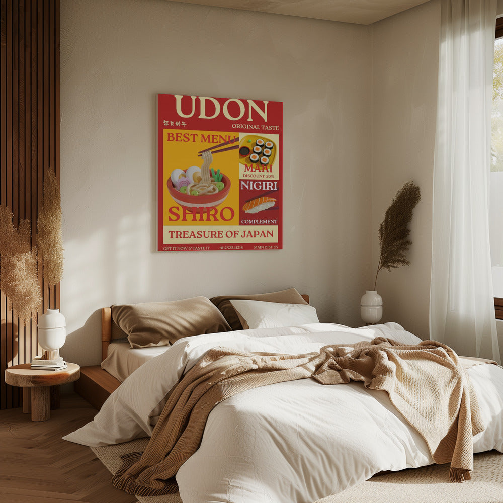 Udon-Poster | Leinwand