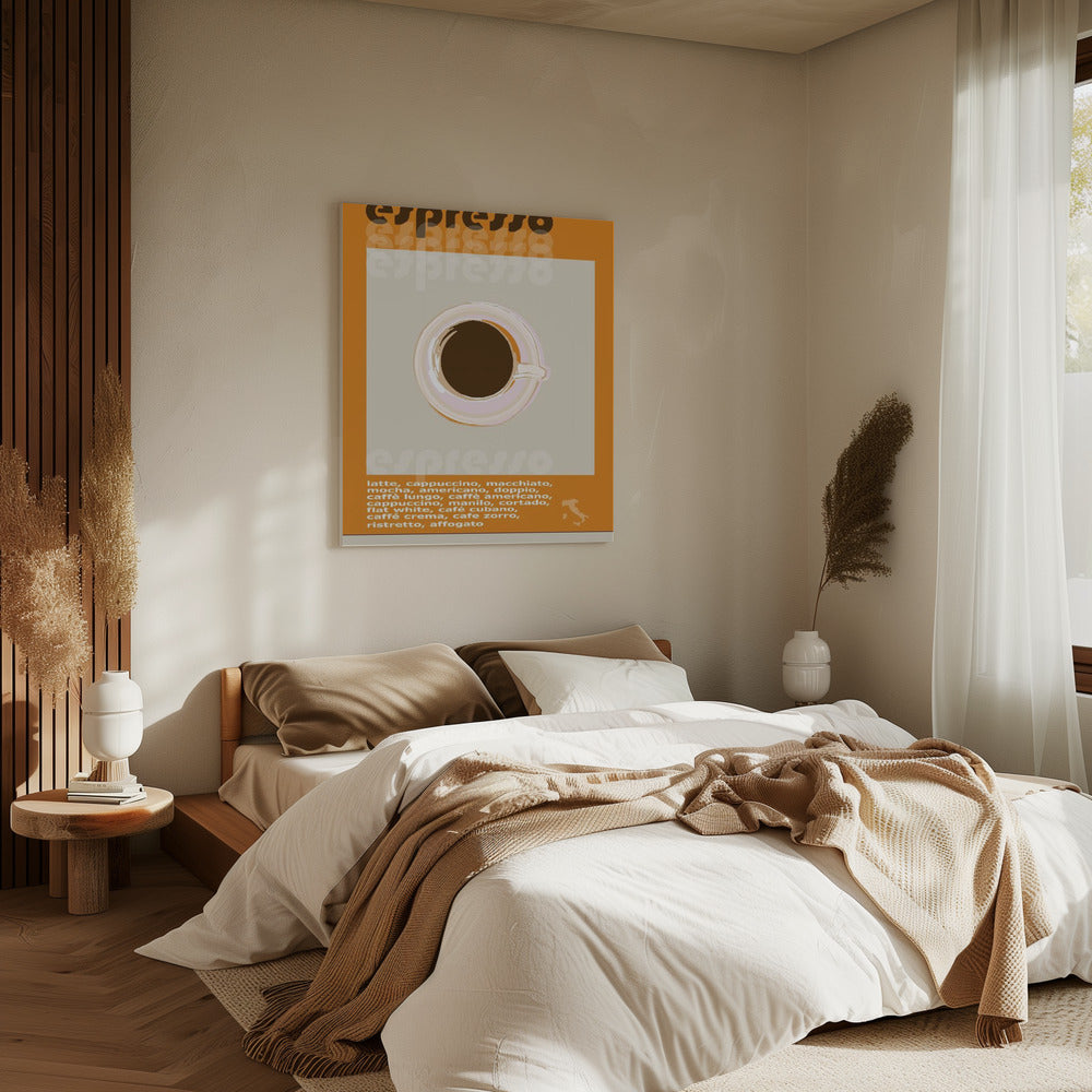 Espresso Poster | Leinwand
