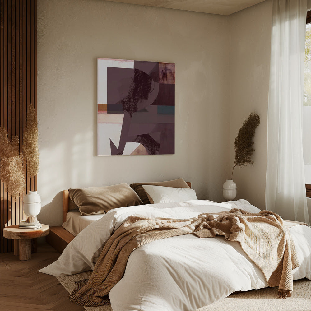 Minimale organische Formen 1 | Leinwand