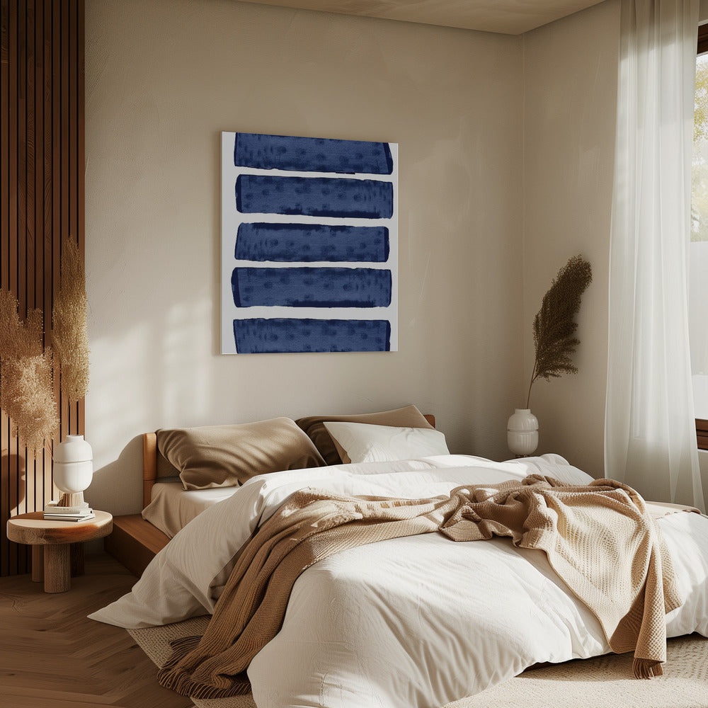 Navy Energy 1 | Canvas
