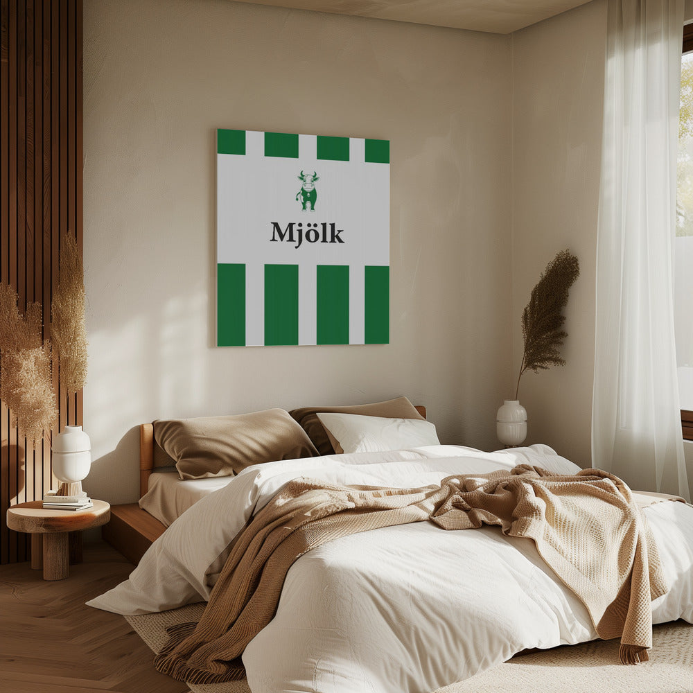 Mjölk Röd | Leinwand