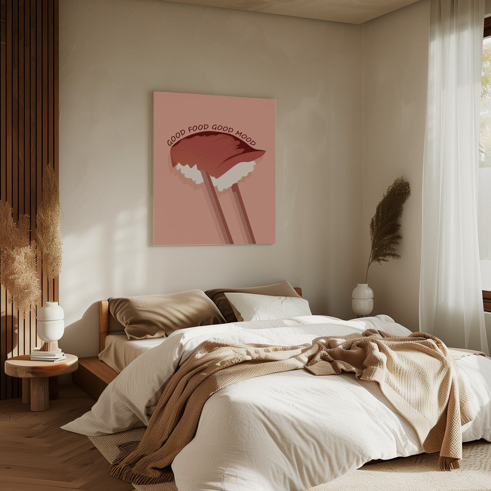 Essen ist wichtig | Leinwand