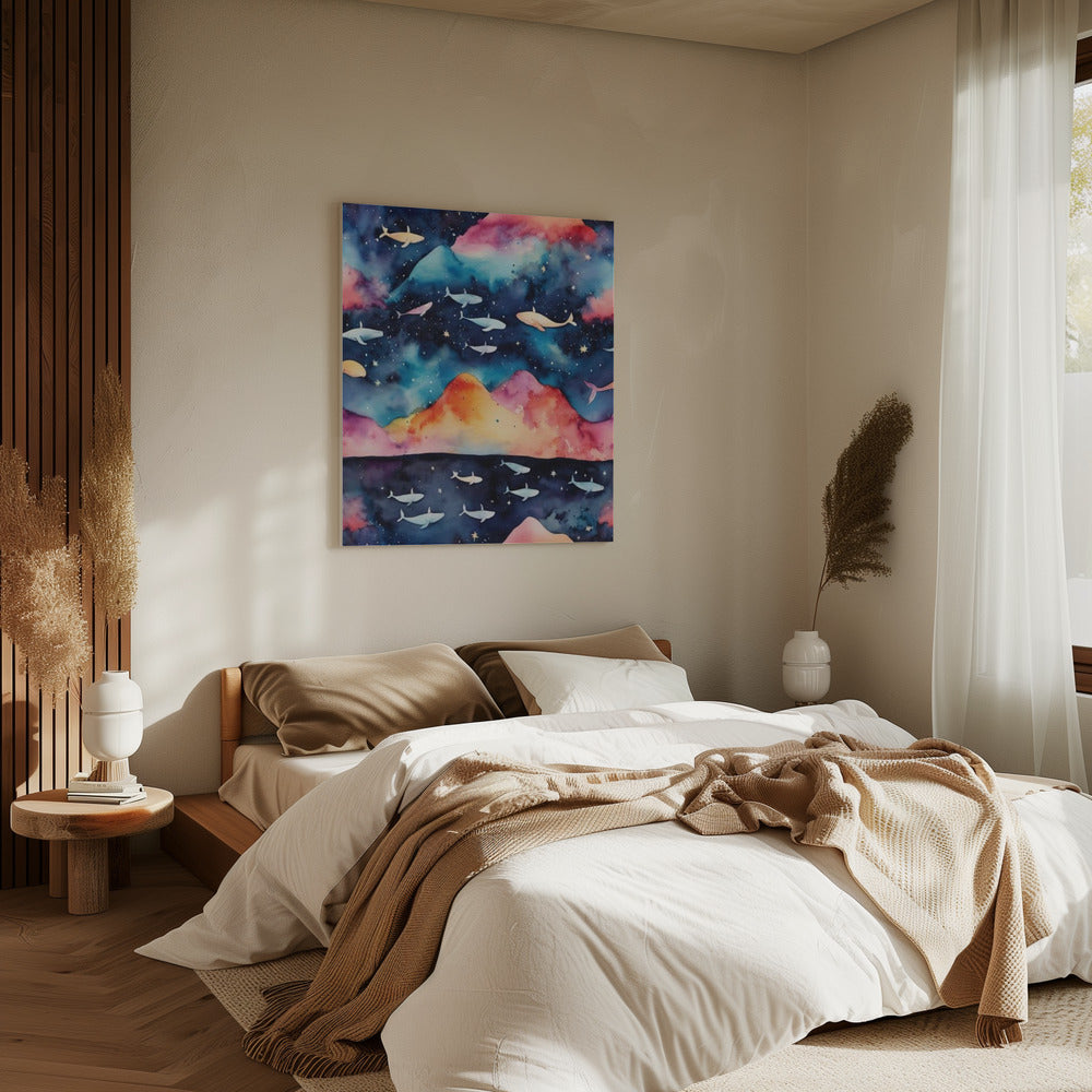 Sternenlandschaft | Leinwand