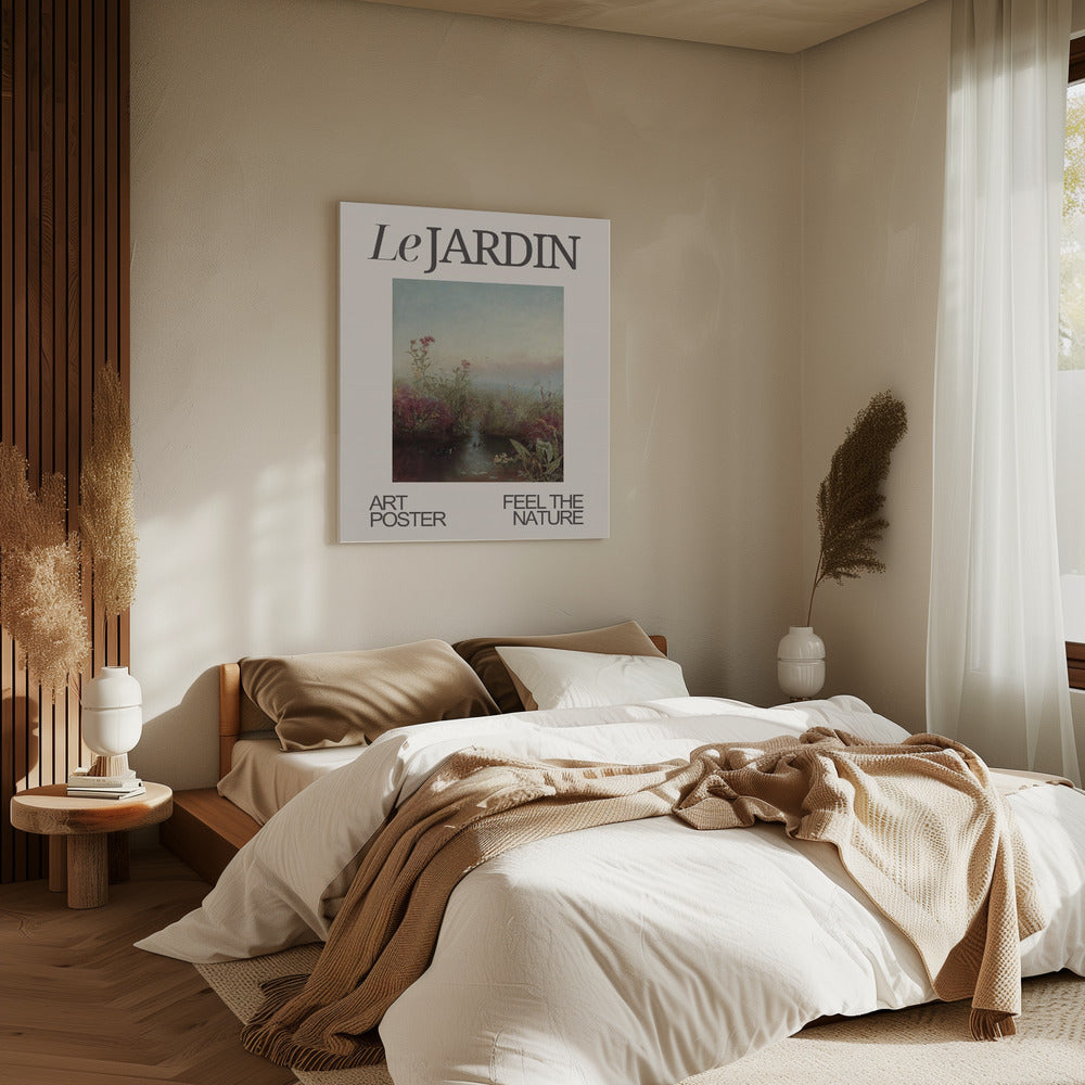 Le Jardin / Garten | Leinwand