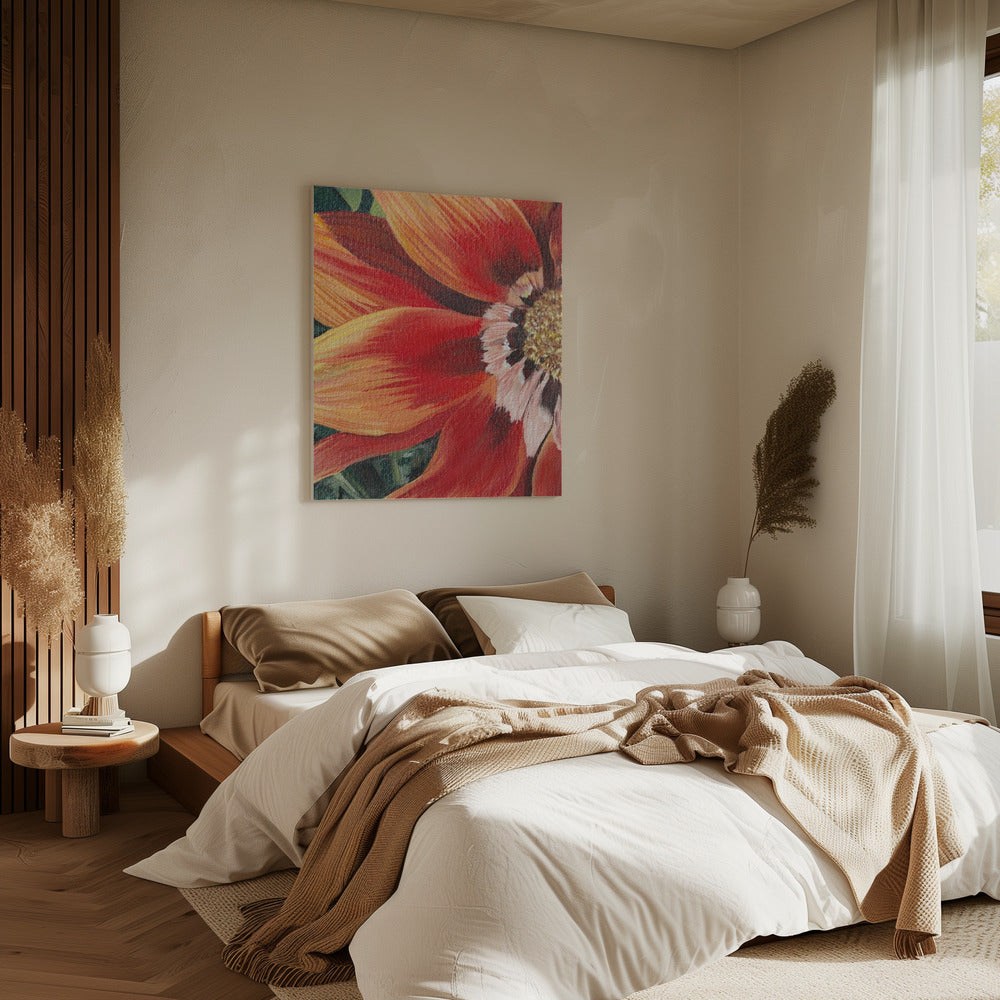 Gazania 1 von Viccy Wanliss | Leinwand