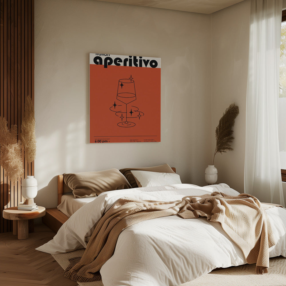 Italienischer Aperitivo | Leinwand