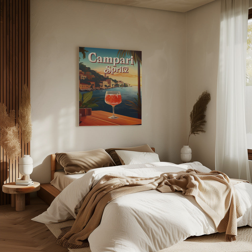 Campari Spritz | Leinwand