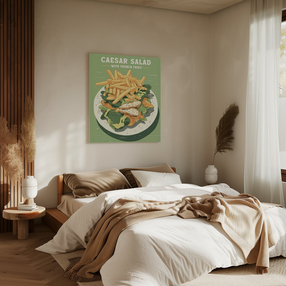 Caesar Salat | Leinwand