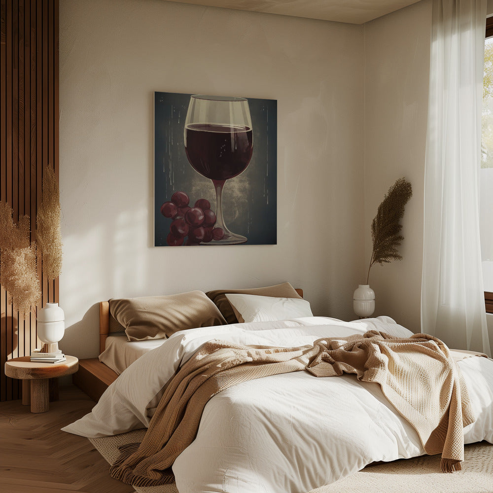 Rotwein Nr. 1 | Leinwand