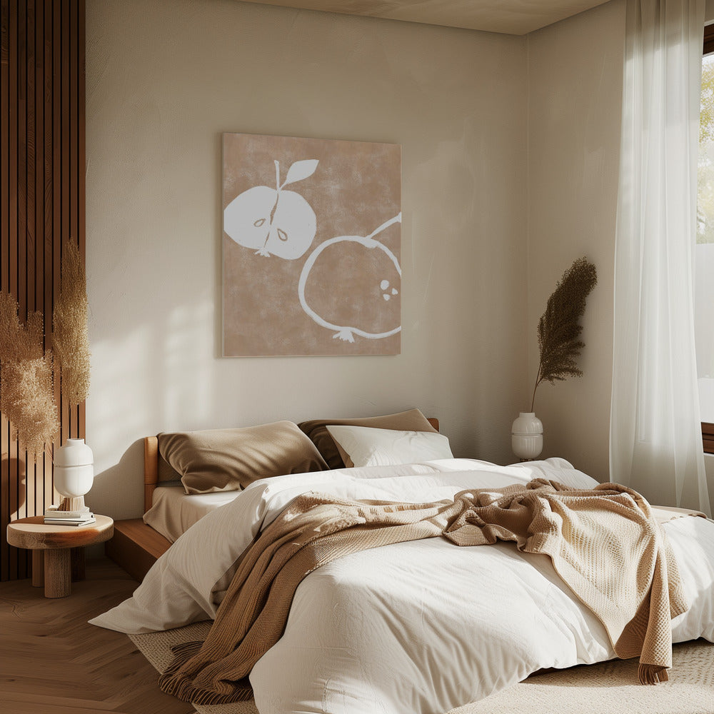 Fruchtsilhouetten | Leinwand