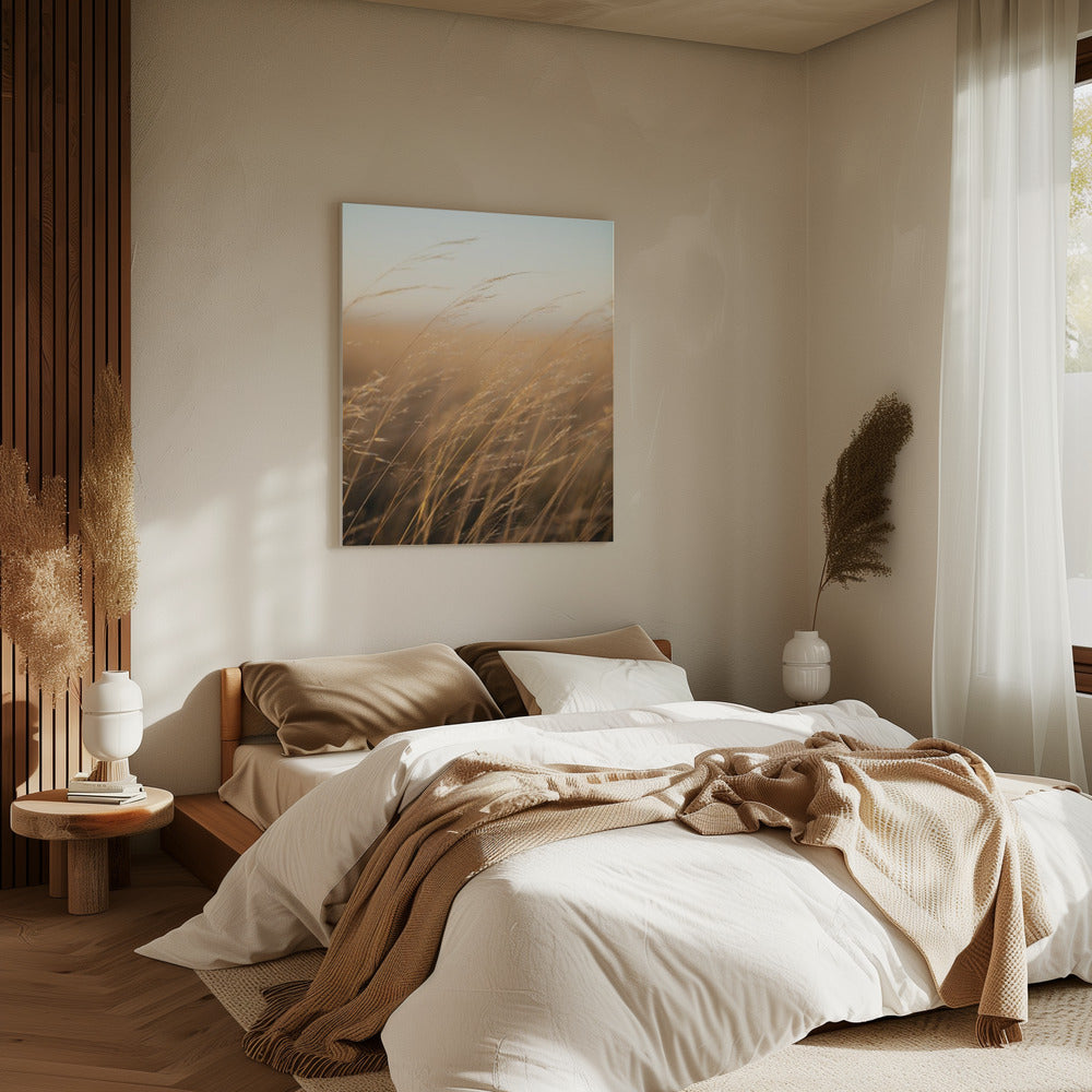 Goldenes Präriegras | Leinwand