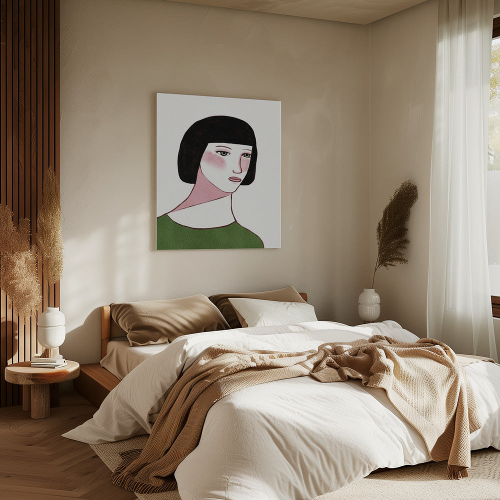 Junge Dame | Leinwand