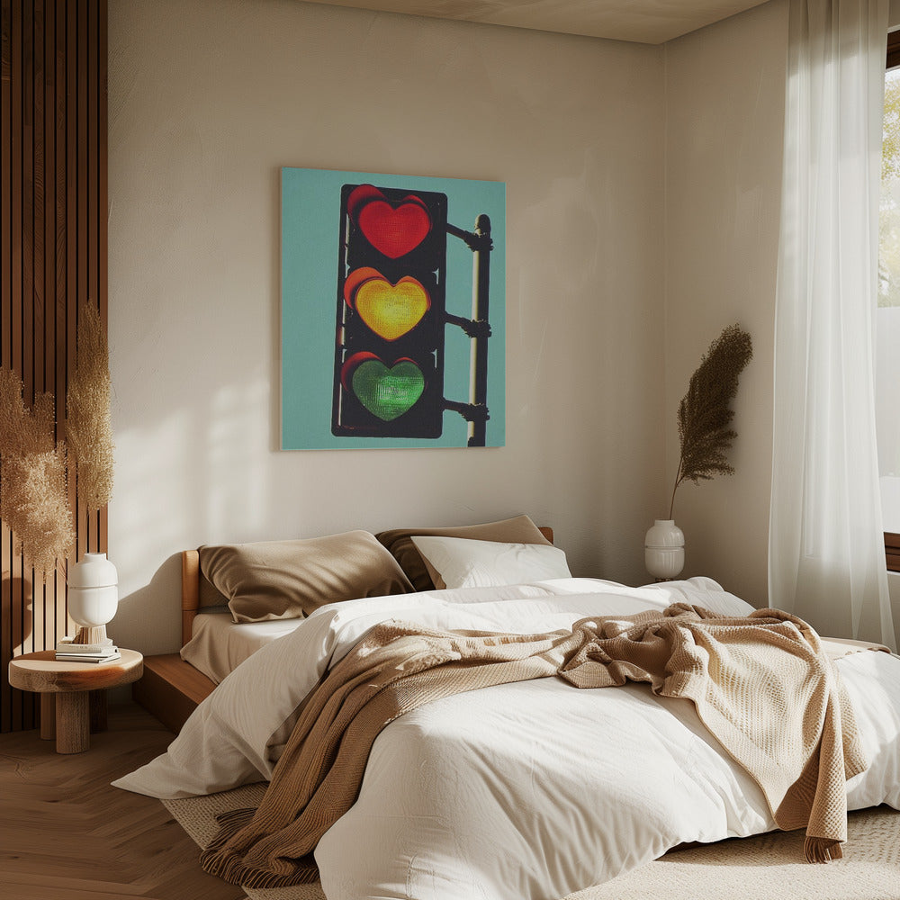 Traffic Light In Love | Canvas