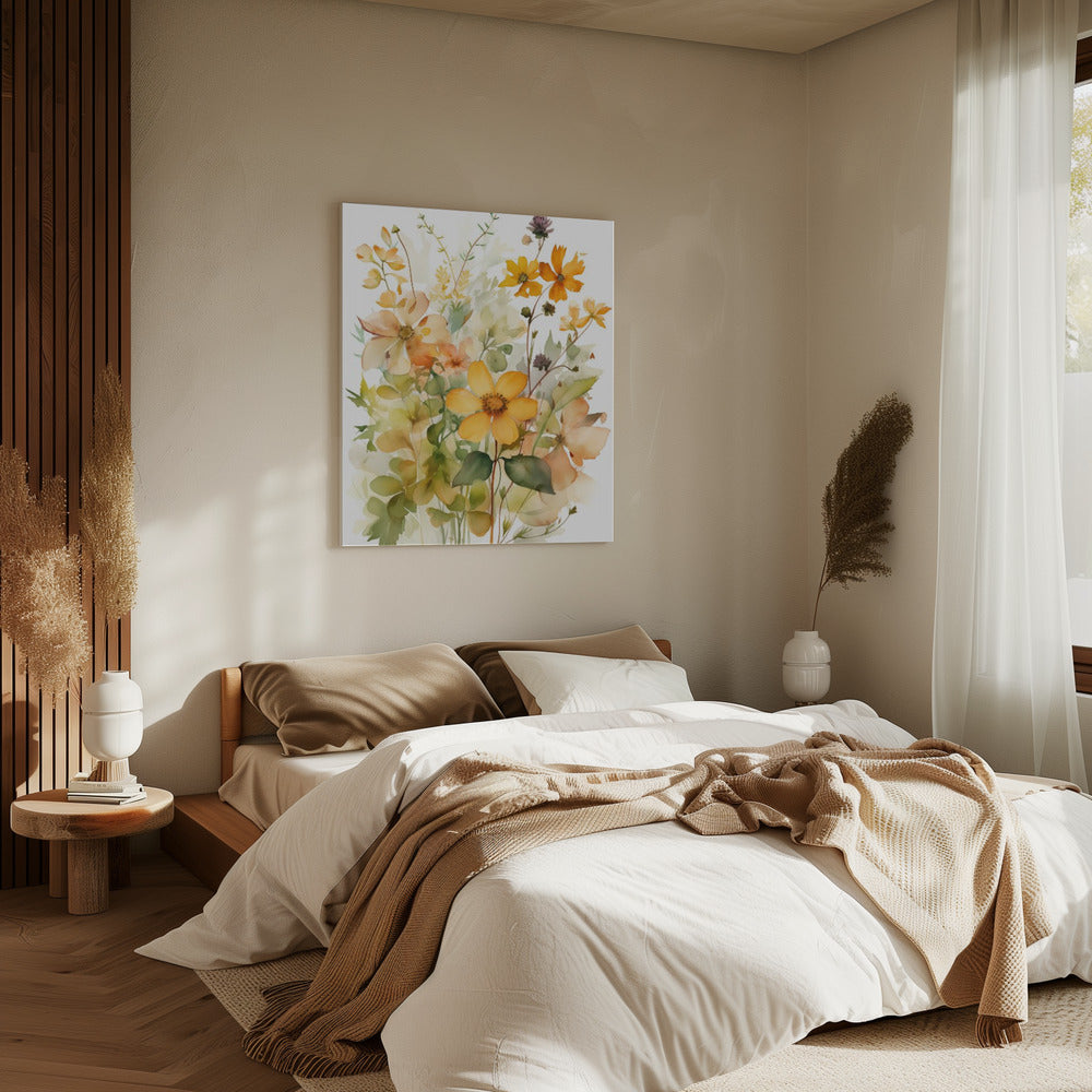 Sommerblumen Nr. 4 | Leinwand