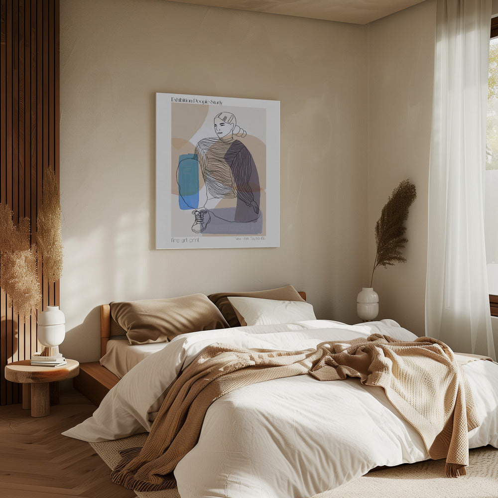 Abstrakte Eleganz | Leinwand