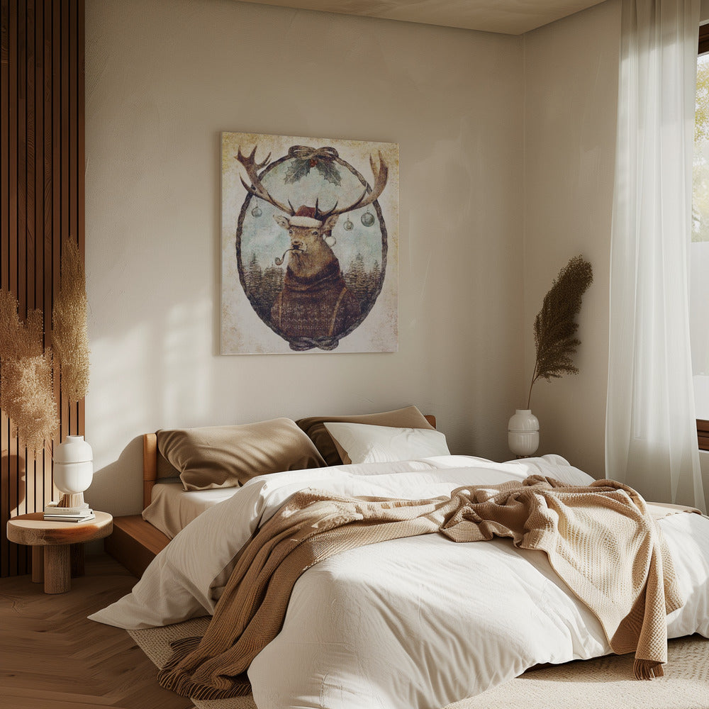 Denken Sie an wilde Weihnachten | Leinwand