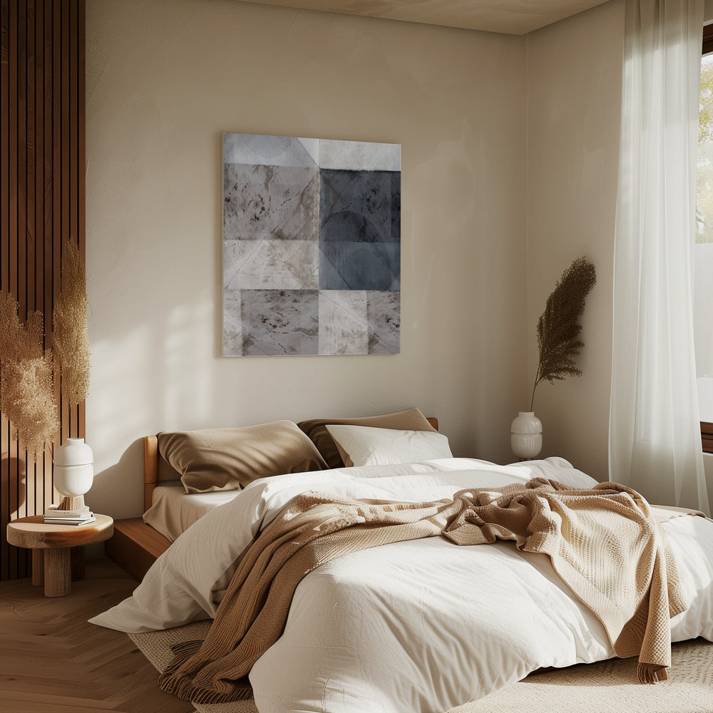 Abstraktes geometrisches Muster | Leinwand