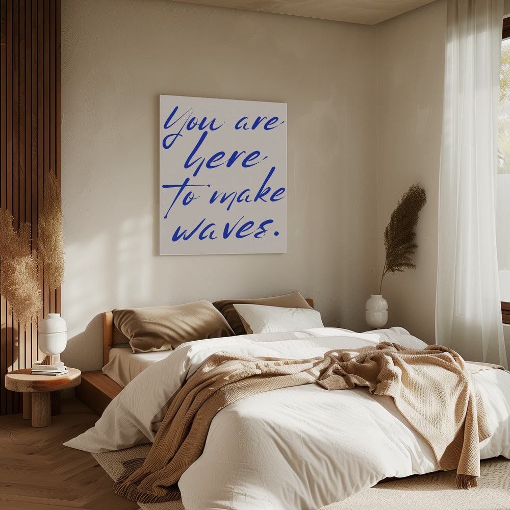 Inspirierendes Motivierendes Zitat | Leinwand