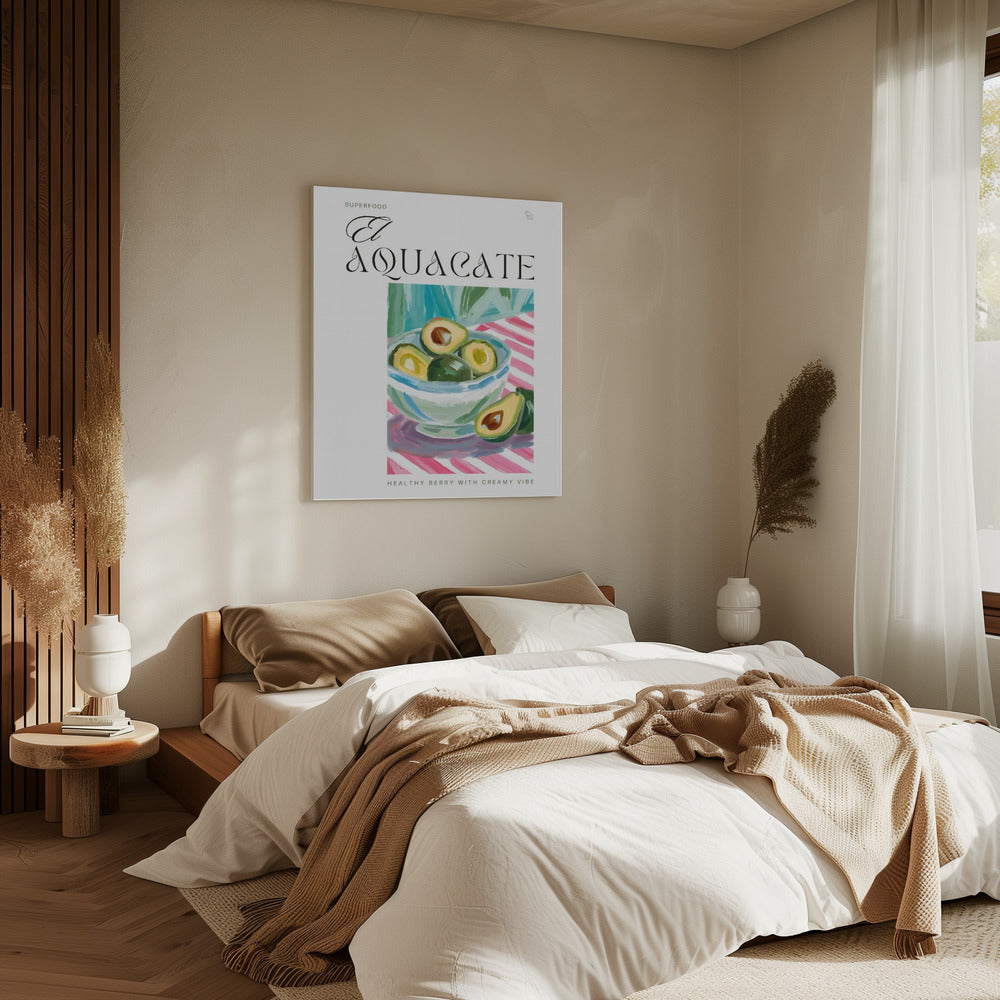 El Aquacate Die Avocado | Leinwand