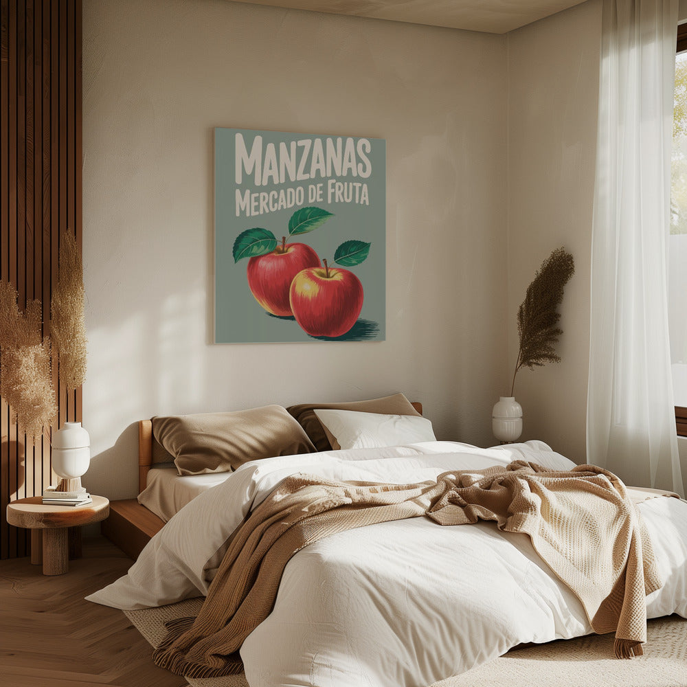 Vibrant Red Apples | Canvas