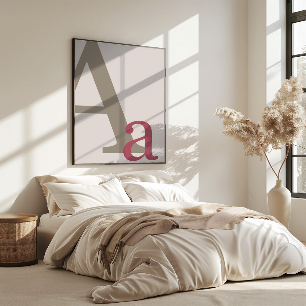 Buchstabe A | Poster