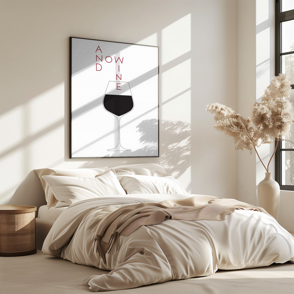 Und jetzt Wein | Poster