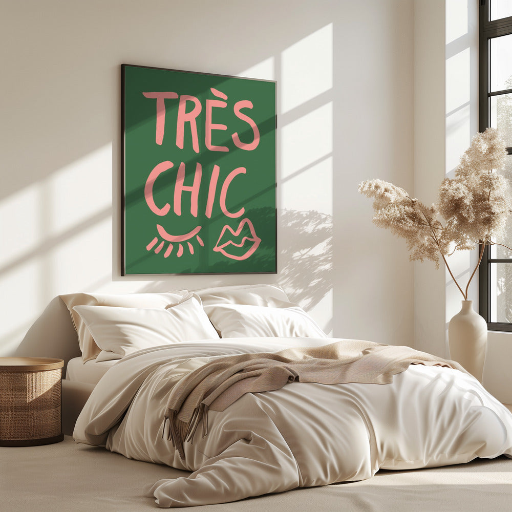 Très Chic Grün | Poster
