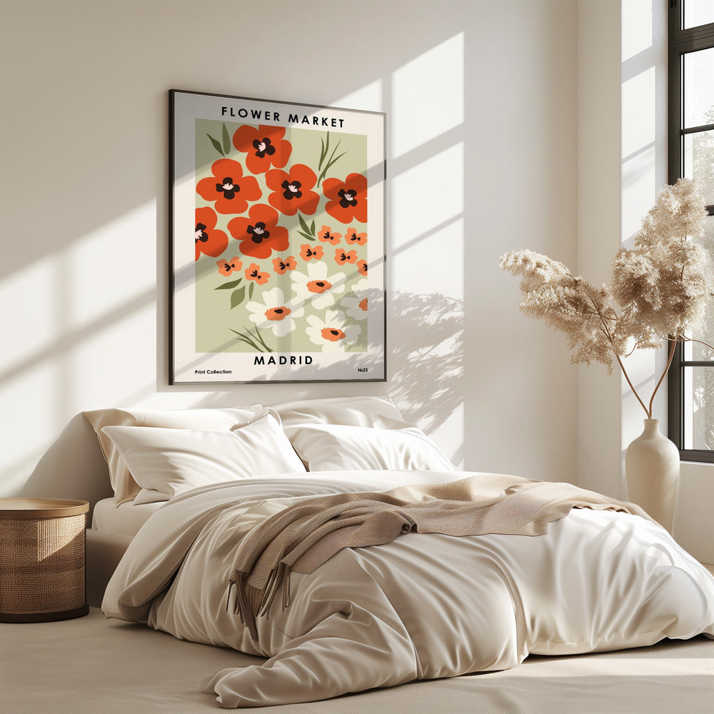 Blumenmarkt Madrid | Poster