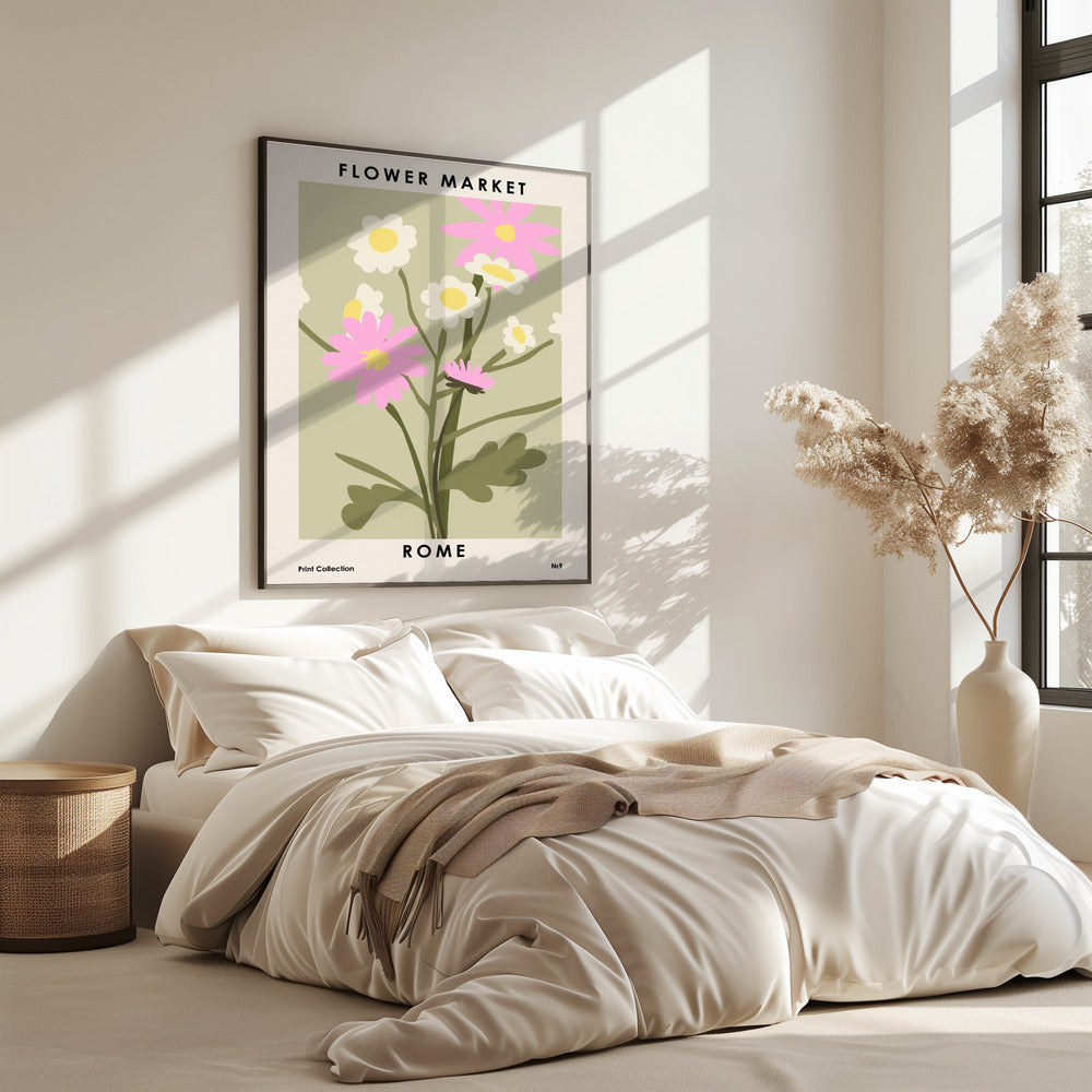 Blumenmarkt Rom | Poster