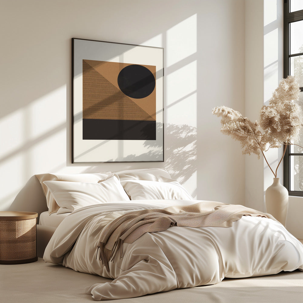 Geometrische Sonnenfinsternis | Poster