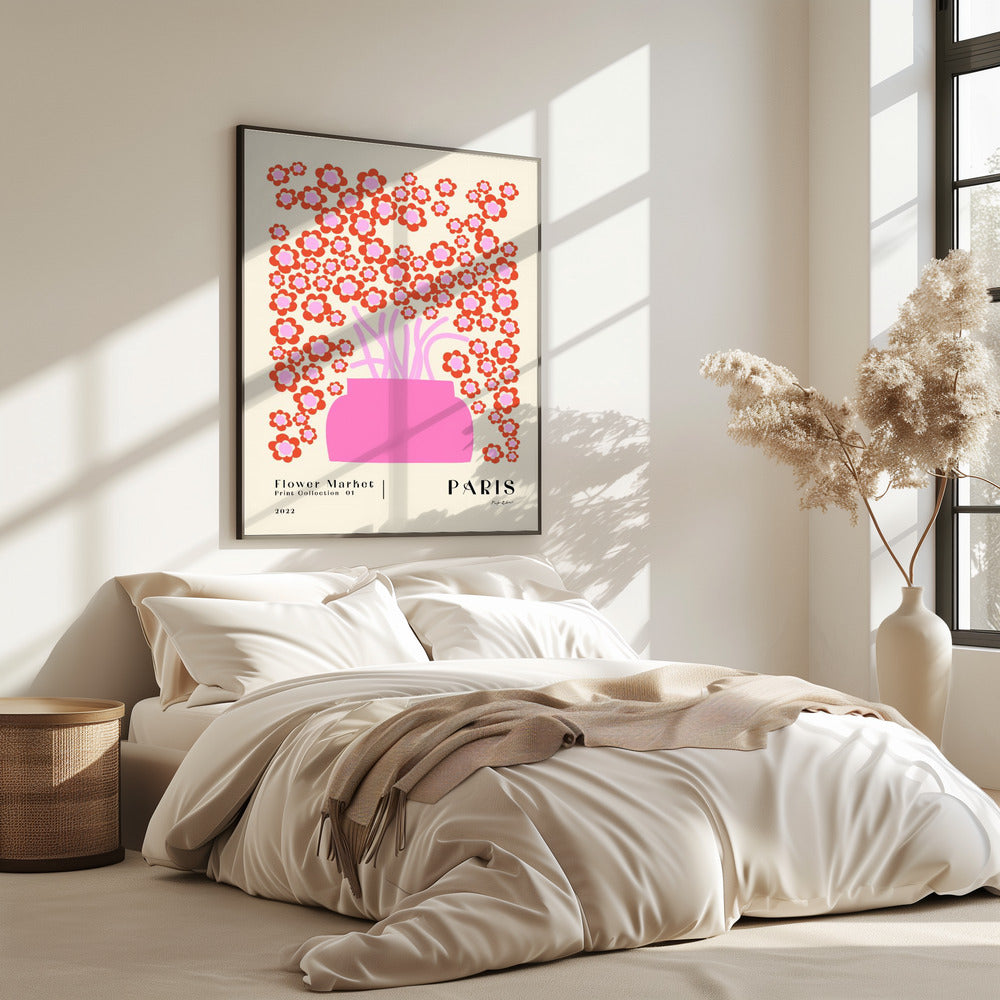 Blumenmarkt. Paris | Poster