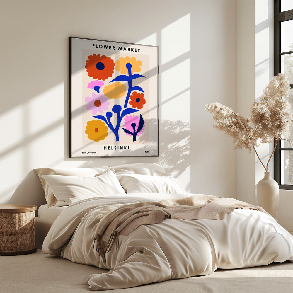 Blumenmarkt. Helsinki | Poster