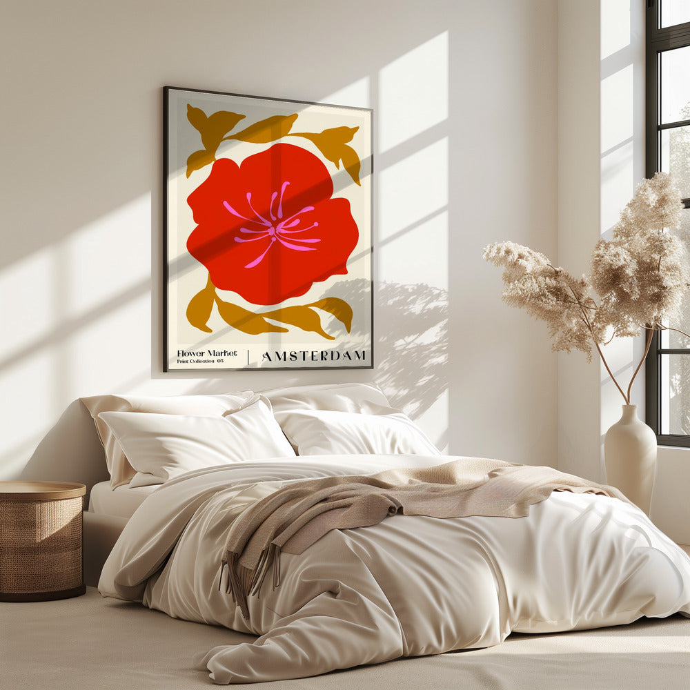 Blumenmarkt. Amsterdam | Poster