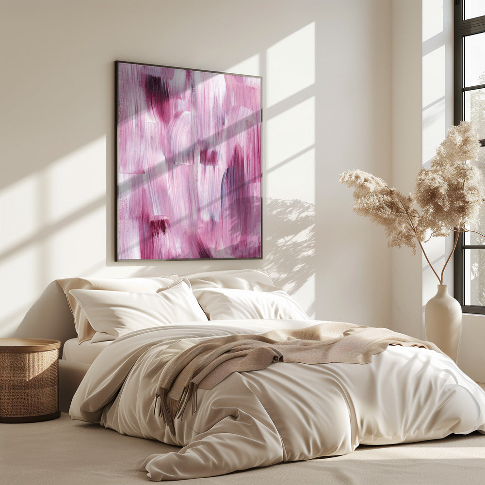 Ausdrucksstarke bunte Pinselstriche | Poster