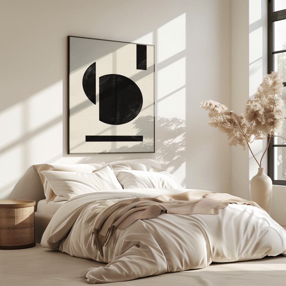 Geometrischer Kontrast | Poster
