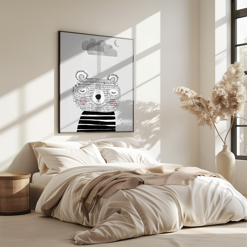 Verträumte Bärenwolken | Poster