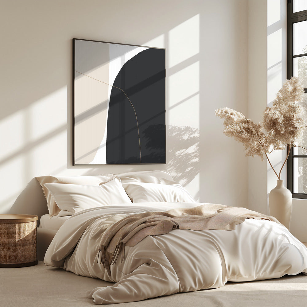 Delicate Curved Shapes | Poster