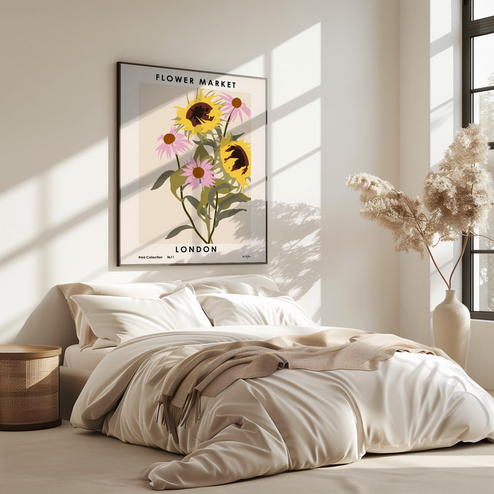 Blumenmarkt. London | Poster