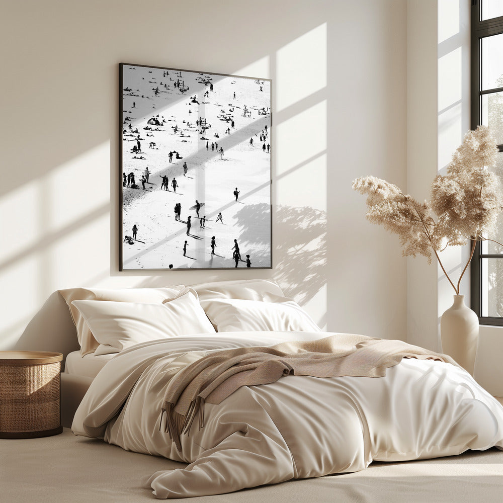 Strand-Silhouetten | Poster
