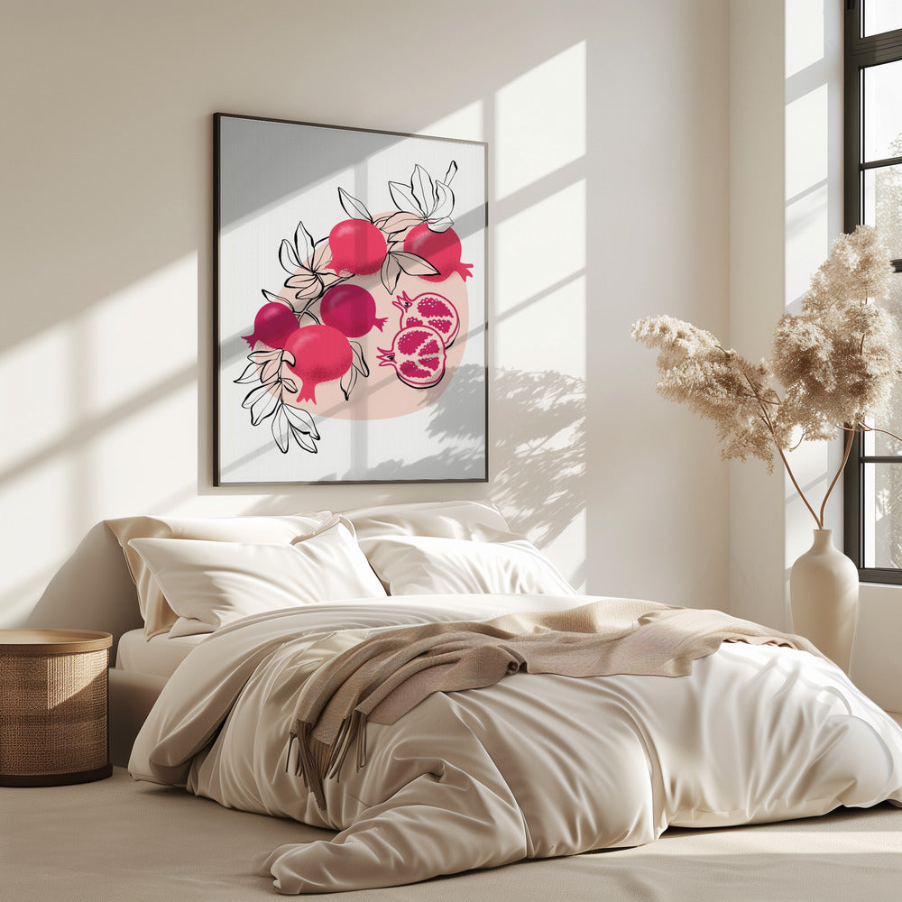 Fathia Granatäpfel | Poster