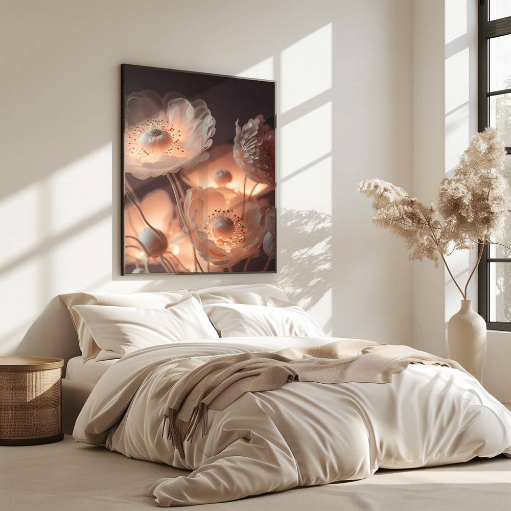 Leuchtende Blüten | Poster