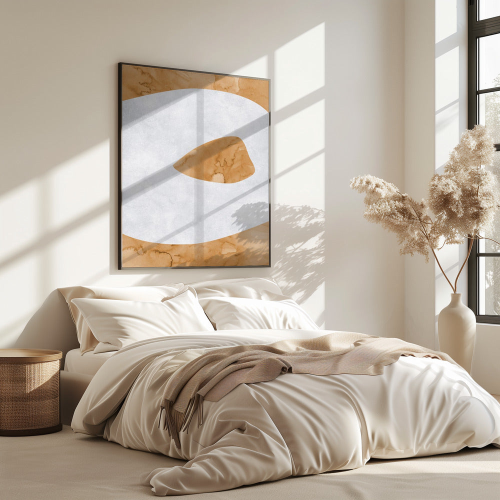 Abstract Lake Crater view | Poster